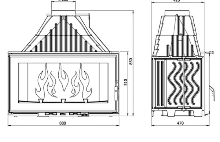 W12 19,4kw Dimens&otilde;es